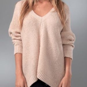 Free people oversized knit sweater size Small